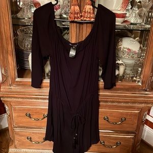 White House Black Market Shorts Romper